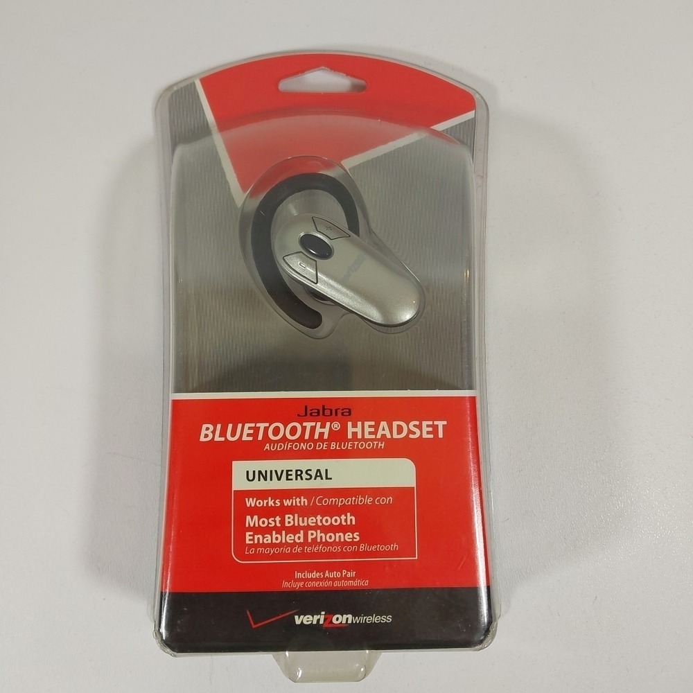 Jabra Universal Verizon Wireless Bluetooth Headset Sealed